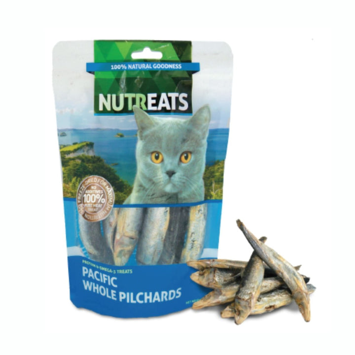 Nutreats Cat Pacific Whole Pilchards 50g - Pet Supply