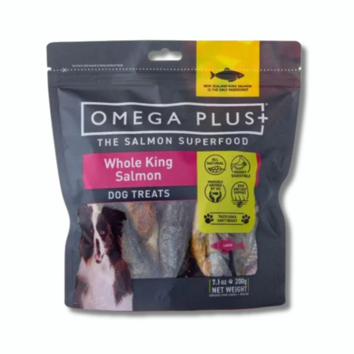 Omega Plus King Salmon Whole - Pet Supply