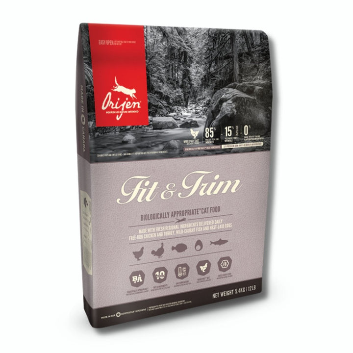 Orijen Fit and Trim Dry Cat Food - Pet Supply