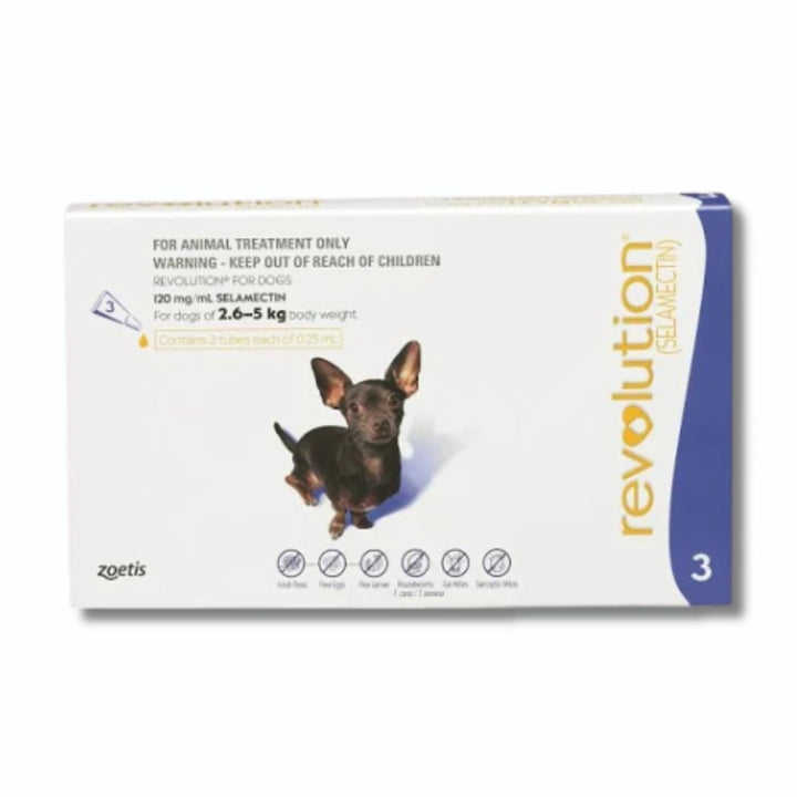 Revolution for Dogs (3 pack) - Pet Supply