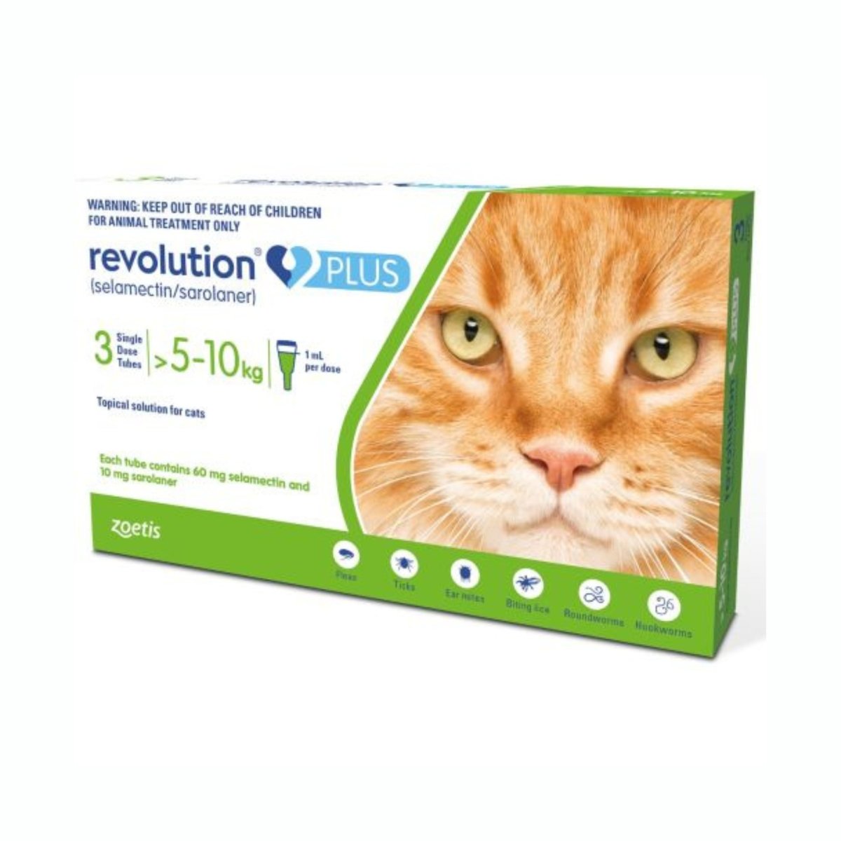 Revolution Plus for Cats (3 pack) - Pet Supply