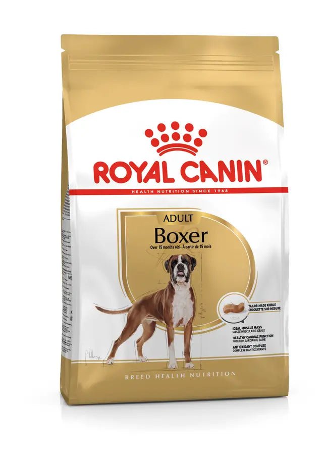 Royal Canin Boxer Adult Dry Dog Food – 12kg Bag - Pet Supply