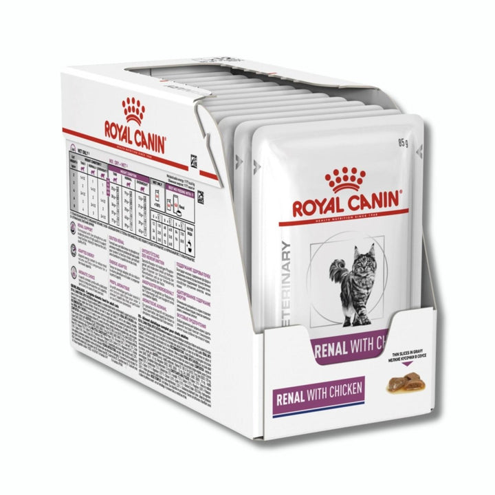 Royal Canin Feline Renal (Chicken) 85g - 12 Pack - Pet Supply