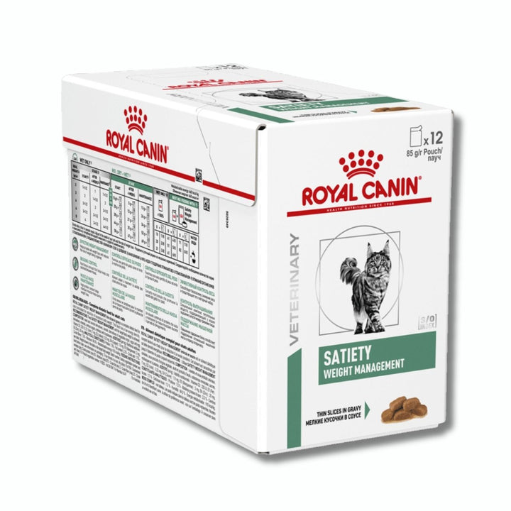 Royal Canin Feline Satiety Weight Management 85g - (12 Pack) - Pet Supply