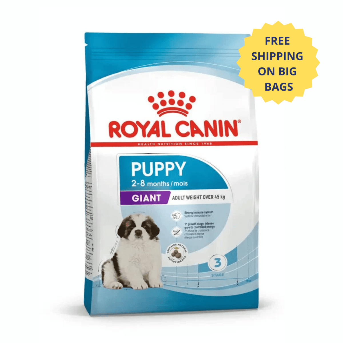 Royal Canin Giant Puppy Dry Dog Food – 15kg - Pet Supply