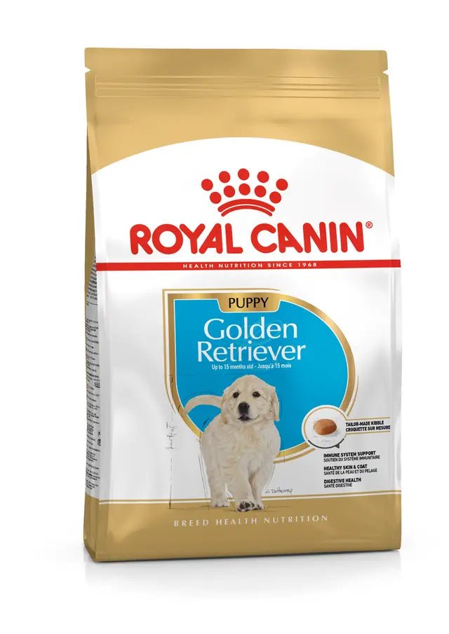 Royal Canin Golden Retriever Puppy Dry Dog Food (12kg) - Pet Supply