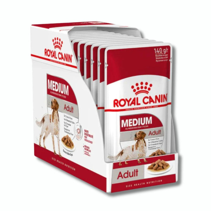 Royal Canin Medium Adult Wet Dog Food - 140g (10 Pack) - Pet Supply