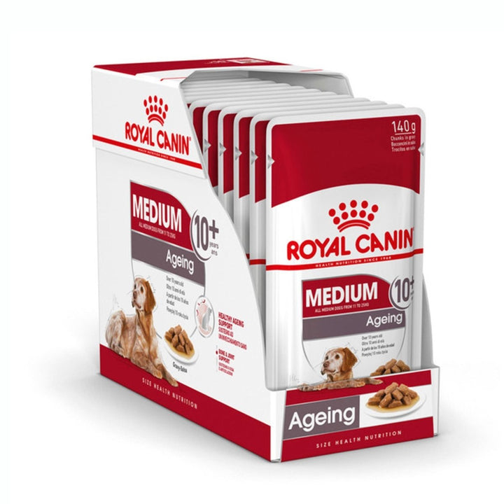 Royal Canin (Medium) Ageing 10+ Gravy - 140g (10 Pack) - Pet Supply