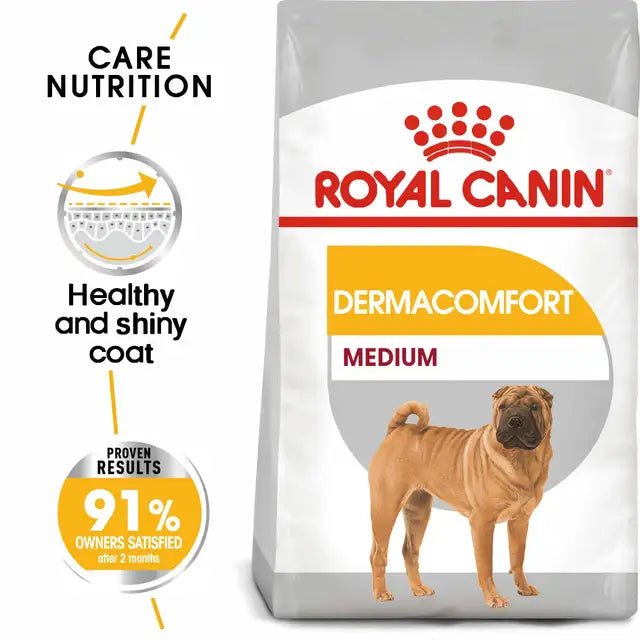 Royal Canin Medium Dermacomfort Dry Dog Food - Pet Supply