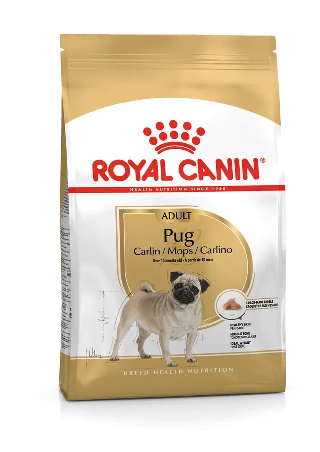 Royal Canin Pug Adult Dry Dog Food – 1.5kg - Pet Supply