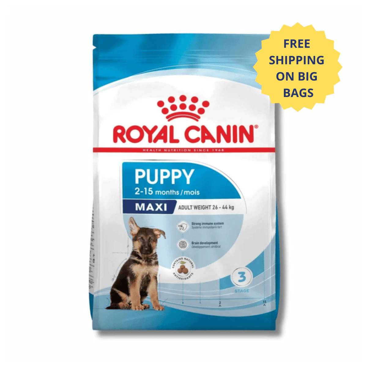 Royal Canin Puppy (Maxi) Dry Dog Food - Pet Supply