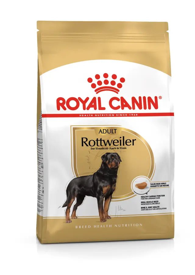 Royal Canin Rottweiler Adult Dry Dog Food – 12kg - Pet Supply