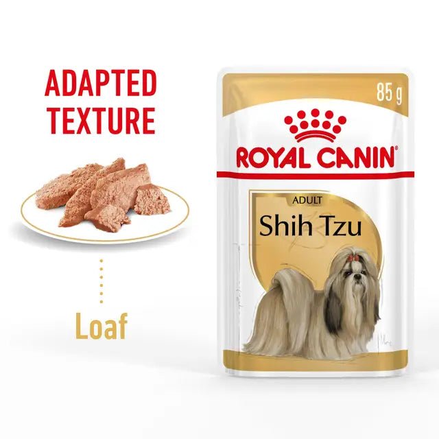 Royal Canin Shih Tzu Wet Dog Food – Loaf 85g (12 Pack) - Pet Supply