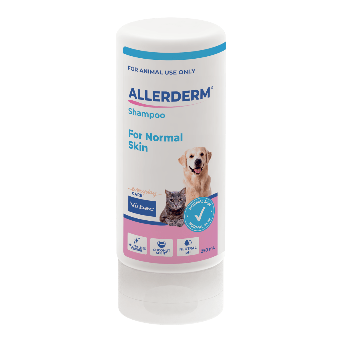 Shampoo Allerderm For Normal Skin - 250ml - Pet Supply