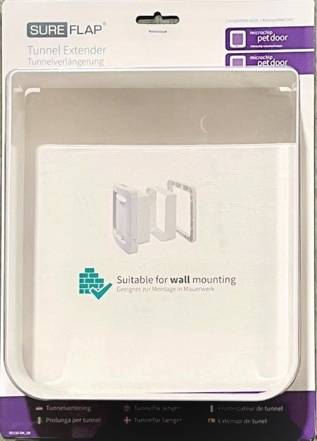 SurePet Pet Door Tunnel Extender White - Pet Supply