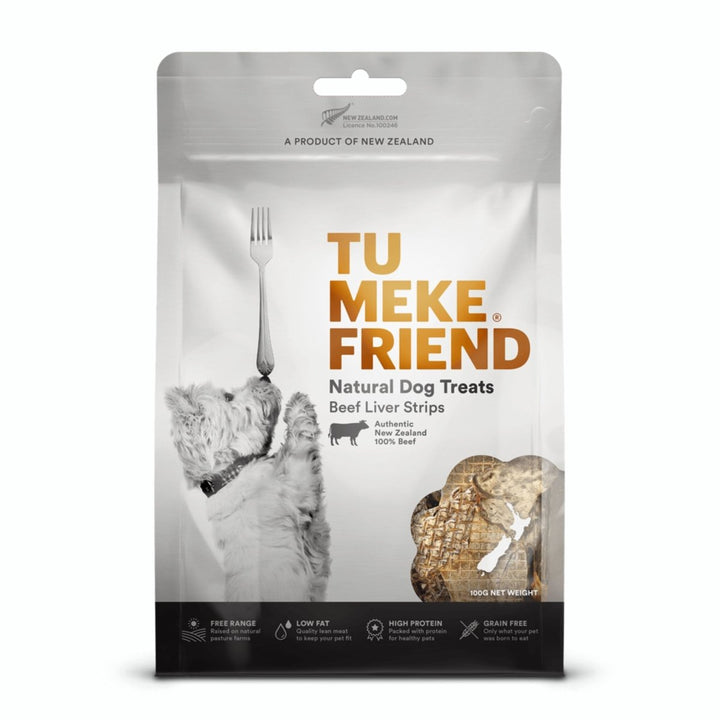 Tu Meke Beef Liver Dog Treat - 100g - Pet Supply