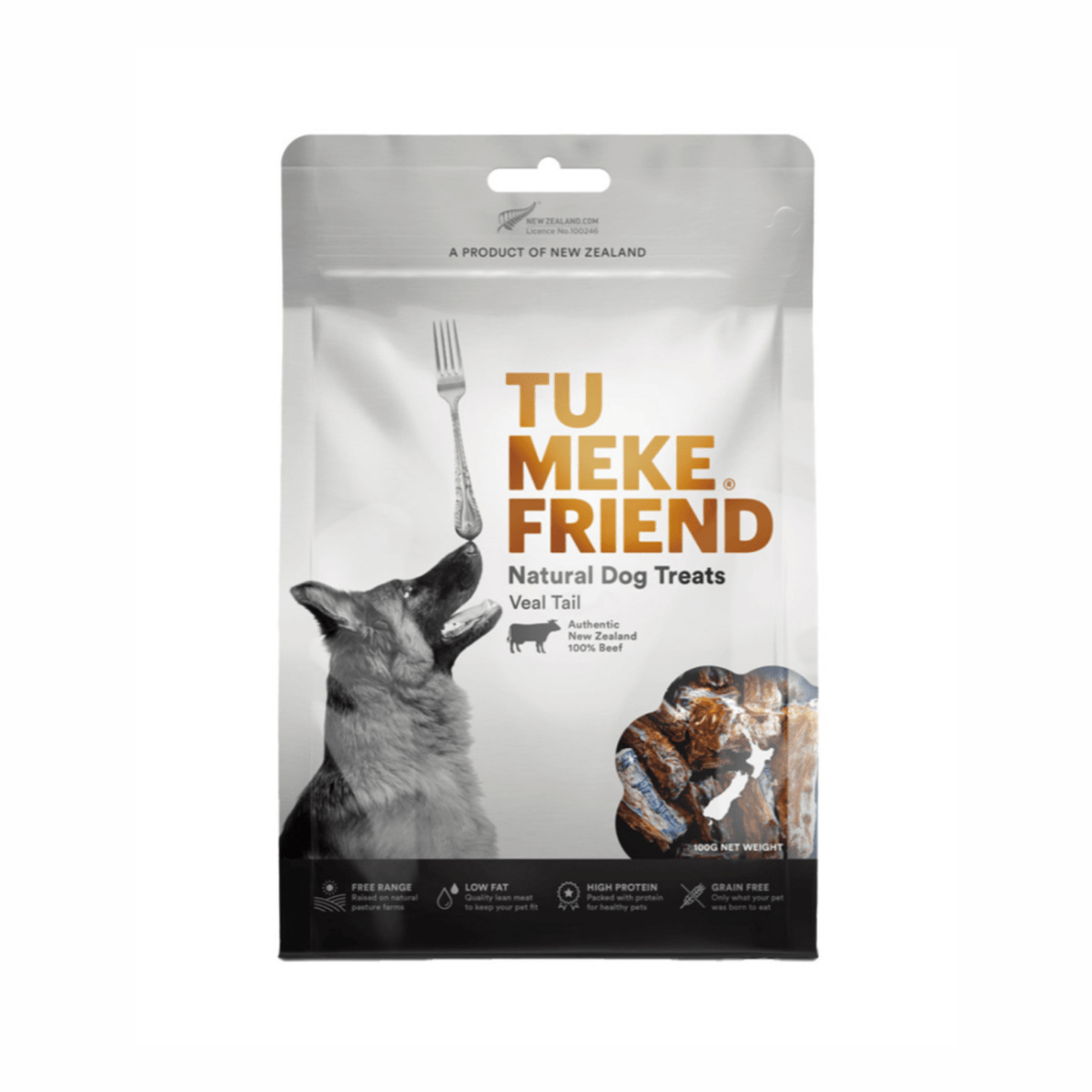 Tu Meke Veal Tail - 100g - Pet Supply