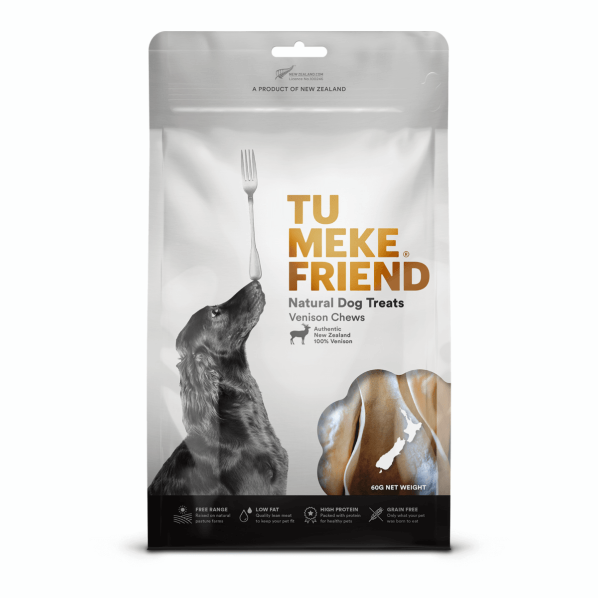 Tu Meke Venison Chews - 60g - Pet Supply