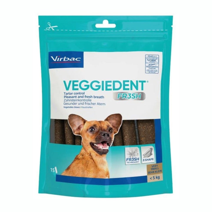 Veggiedent Dog Treats - 15 Pack - Pet Supply