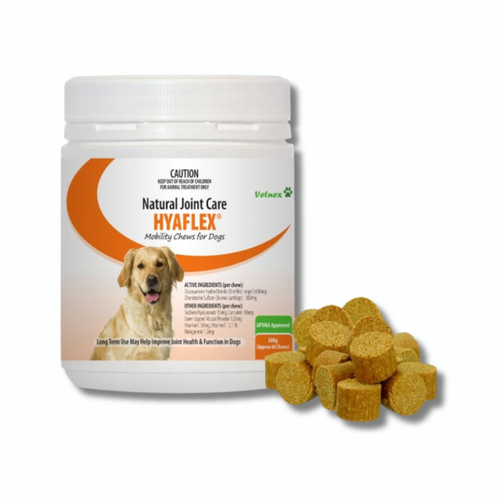 Vetnex Hyaflex Mobility Chews - 60 Pack - Pet Supply