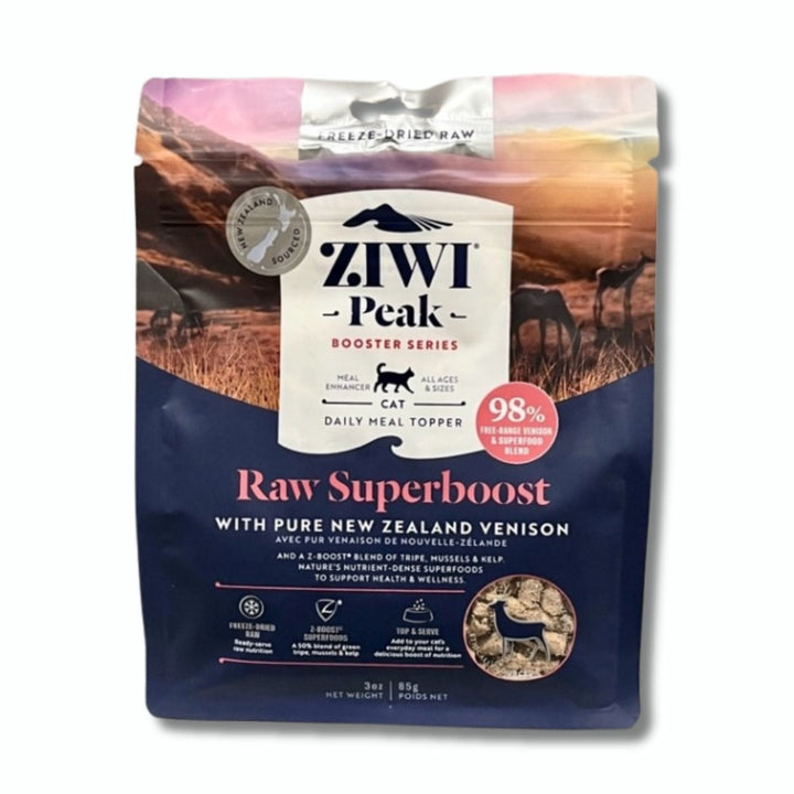 Ziwi Peak Cat FD Superboost (85g) - Venison, Lamb, Beef - Pet Supply