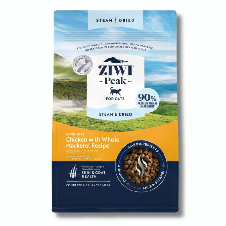 Ziwi Peak Steam Dried Chicken Cat Food - Pet Supply